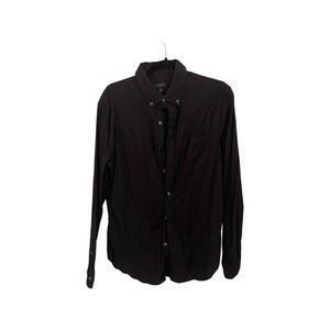 Slim Fit, Club Monaco Casual Button Down in Purplish Colour - Small